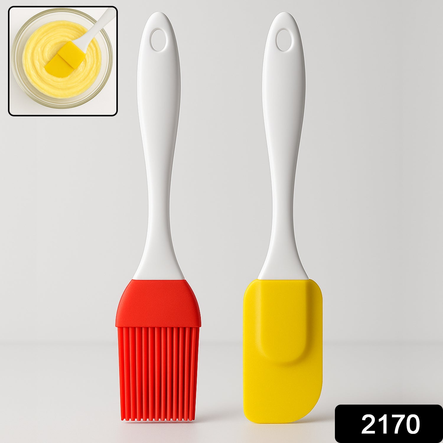 Spatula and Pastry Brush for Cake Decoration Spatula and Pastry Brush for Cake Decoration